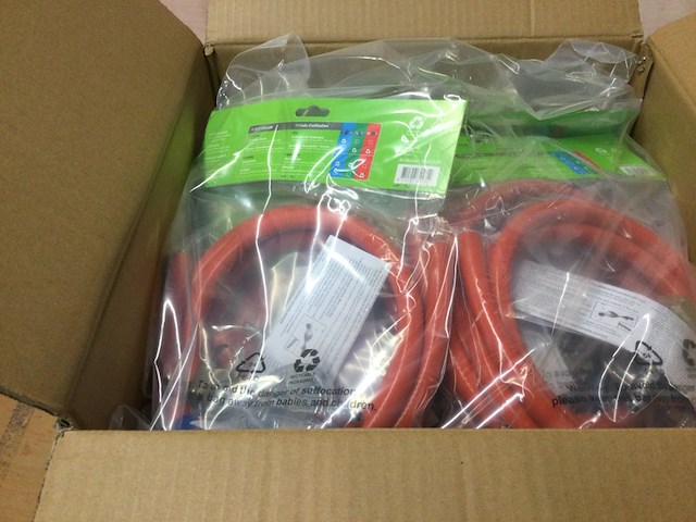 Ca. 100x gasdrukregelaars met slang, chroom/oranje - afbeelding 1 van  3