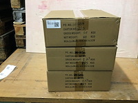 Ca. 100x gasdrukregelaars met slang, chroom/oranje - afbeelding 2 van  3