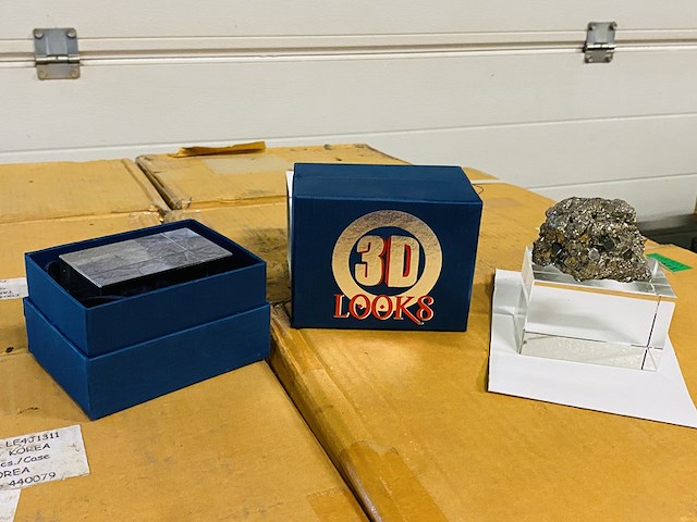 Ca. 100x glazen kubus in luxe verpakking - afbeelding 1 van  4