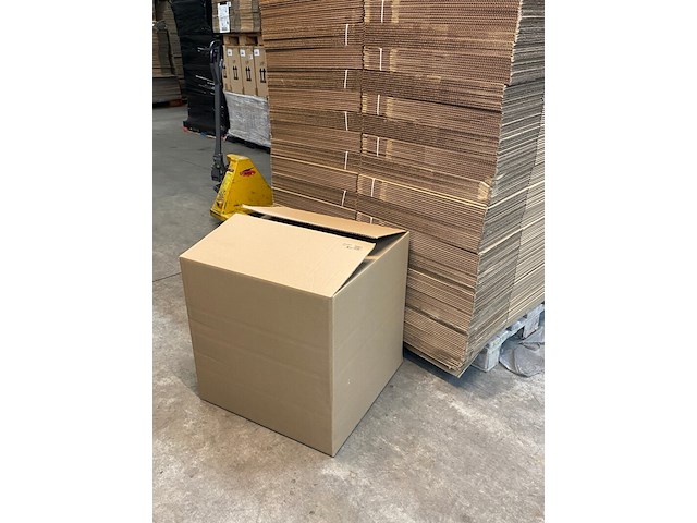 Ca. 100x grote verzenddozen 60x60x60cm, bruin - afbeelding 1 van  5