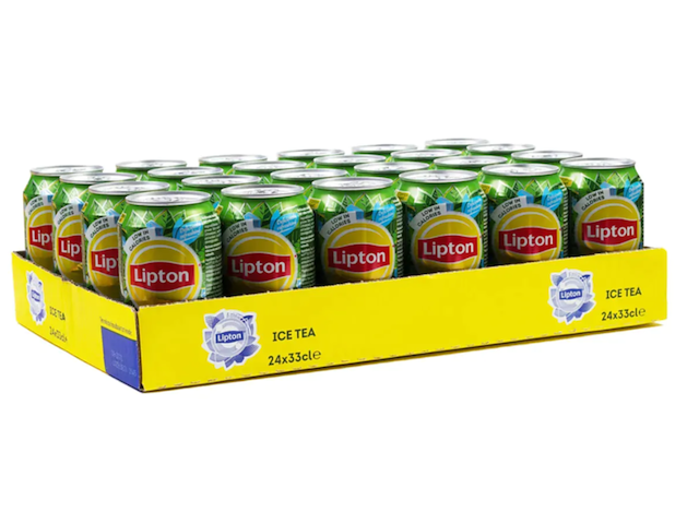 Ca. 100x ice tea - 24 pack lipton, green, zero - afbeelding 1 van  1