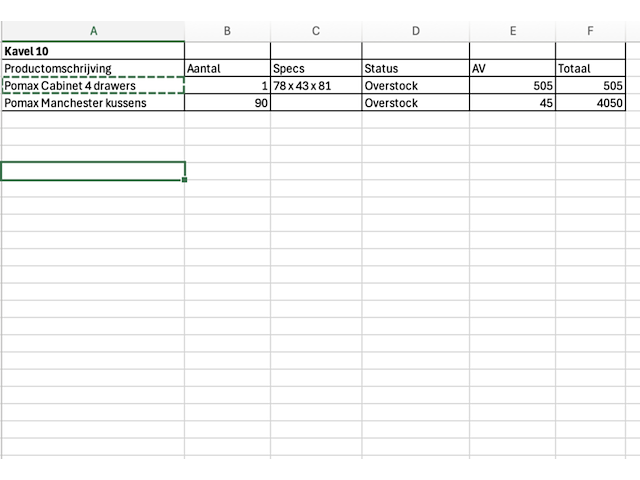 Ca. 100x kussens en ladekast, pomax - afbeelding 8 van  9