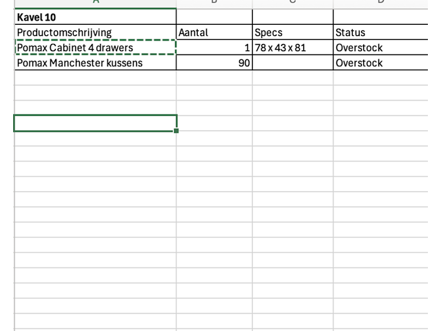 Ca. 100x kussens en ladekast, pomax - afbeelding 9 van  9