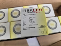 Ca. 100x led spot 6,5w gu10 firalux, md-20640-gu-dw - afbeelding 5 van  5