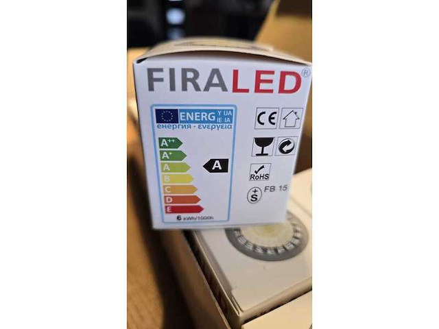 Ca. 100x led spot 6,5w gu10 firalux, md-30632-gu - afbeelding 11 van  11