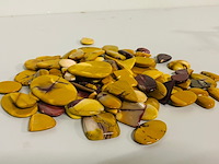 Ca. 100x mookaiet cabuchons - afbeelding 1 van  4