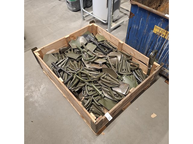 Ca. 100x pioniersschep nederlandse leger, gerber kpu - afbeelding 1 van  8