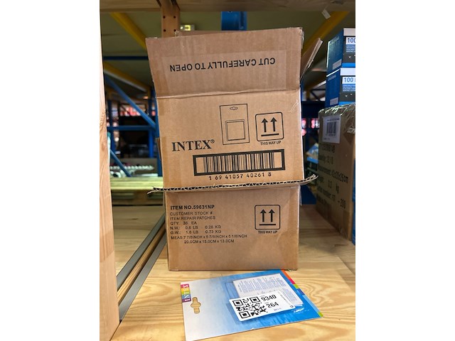 Ca. 100x reparatieset voor o.a. zwembad, luchtbed, intex - afbeelding 3 van  4
