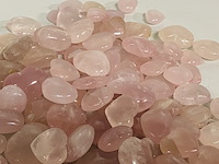 Ca. 100x rozenkwarts hartjes - afbeelding 4 van  4