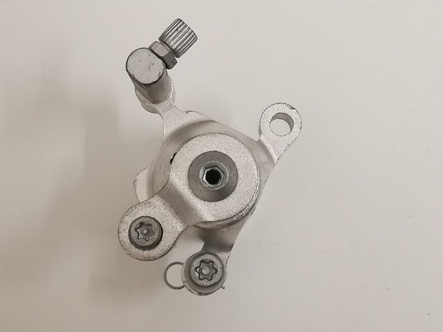 Ca. 100x schijfremklauw fiets (achterwiel), chroom - afbeelding 2 van  5