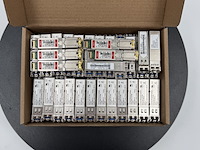 Ca. 100x sfp-modules 1g (optisch + koper), extreme networks/hp, 1000base-lx/sx/t + 10gbase-t, zilver, 2010-2016 - afbeelding 3 van  4