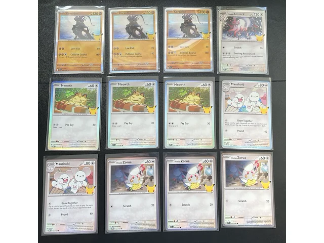 Ca. 100x speciale pokémon holo 30th celebration kaarten - afbeelding 7 van  11