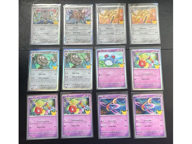 Ca. 100x speciale pokémon holo 30th celebration kaarten - afbeelding 9 van  11