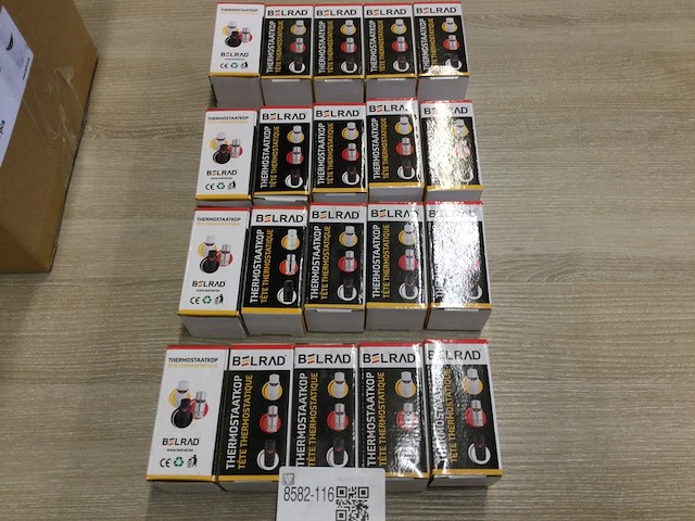 Ca. 100x thermostaatknoppen, belrad - afbeelding 1 van  4