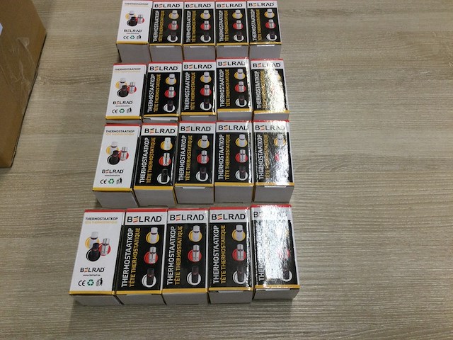 Ca. 100x thermostaatknoppen, belrad - afbeelding 1 van  4