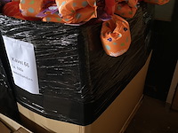 Ca. 100x verstelbare zwembandjes bestway, puddle jumper deluxe, rood/oranje - afbeelding 2 van  2