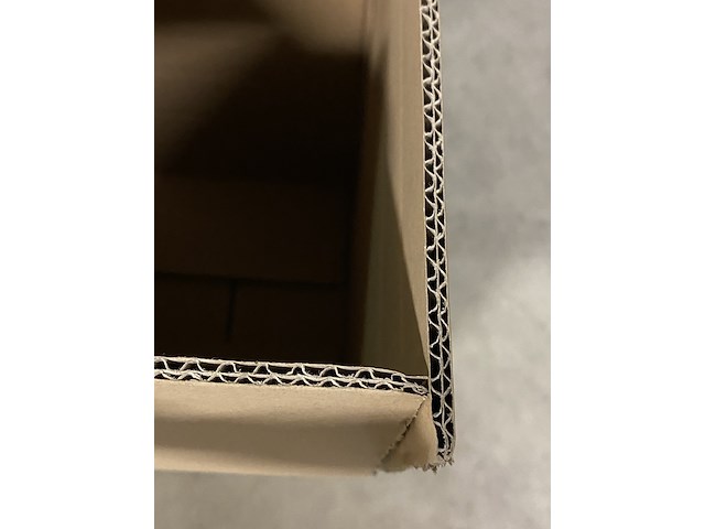 Ca. 100x verzenddozen 34x44x61cm dubbelgolf, bruin - afbeelding 3 van  3