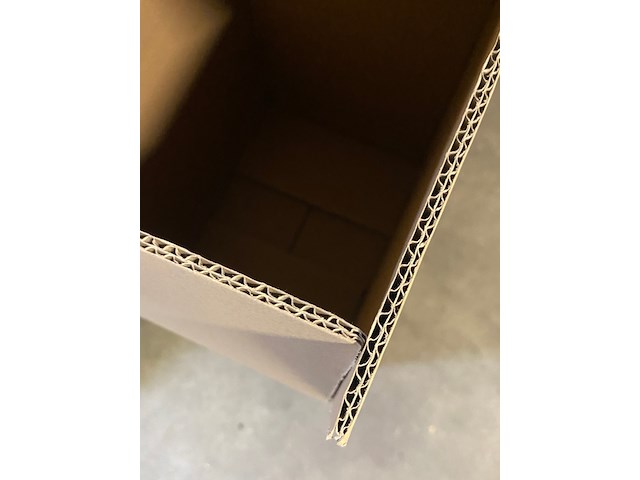 Ca. 100x verzenddozen 34x44x61cm dubbelgolf, bruin - afbeelding 1 van  4