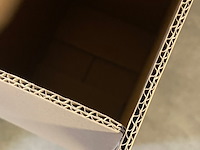 Ca. 100x verzenddozen 34x44x61cm dubbelgolf, bruin - afbeelding 1 van  4