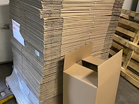 Ca. 100x verzenddozen 34x44x61cm dubbelgolf, bruin - afbeelding 2 van  4