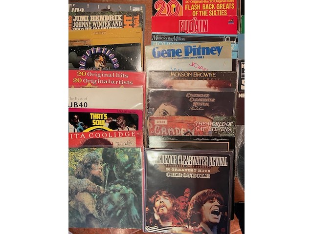 Ca. 100x vinyl langspeelplaten, o.a. america en johnny cash - afbeelding 5 van  7