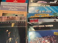 Ca. 100x vinyl langspeelplaten , o.a. jef beck, joe cocker en elvis