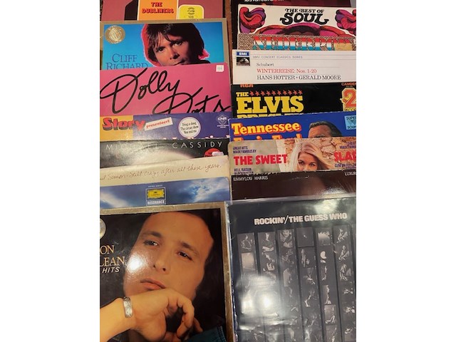 Ca. 100x vinyl langspeelplaten , o.a. jef beck, joe cocker en elvis - afbeelding 4 van  7