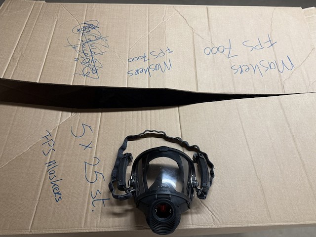 Ca. 100x volgelaatsmasker, dräger, fps 7000 - afbeelding 10 van  17