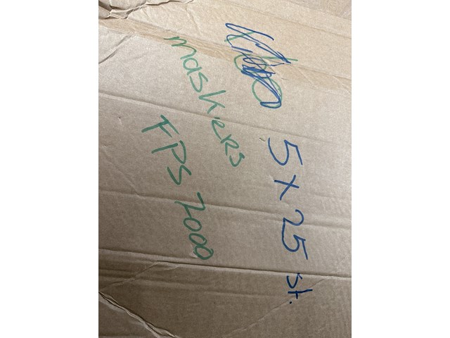 Ca. 100x volgelaatsmasker, dräger, fps 7000 - afbeelding 8 van  8