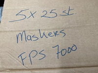 Ca. 100x volgelaatsmasker, dräger, fps 7000 - afbeelding 7 van  9