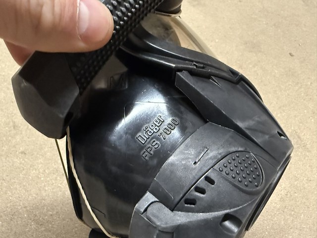 Ca. 100x volgelaatsmasker, dräger, fps 7000 - afbeelding 6 van  11