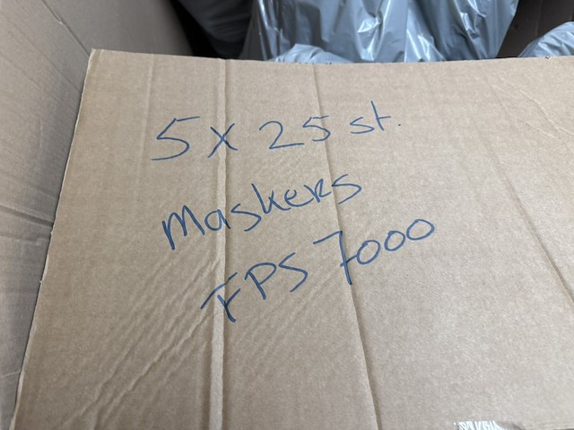 Ca. 100x volgelaatsmasker, dräger, fps 7000 - afbeelding 2 van  12