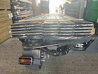 Ca. 100x zweeds rabat zwart gecoat, 21x195mm, lengte 540cm - afbeelding 3 van  3