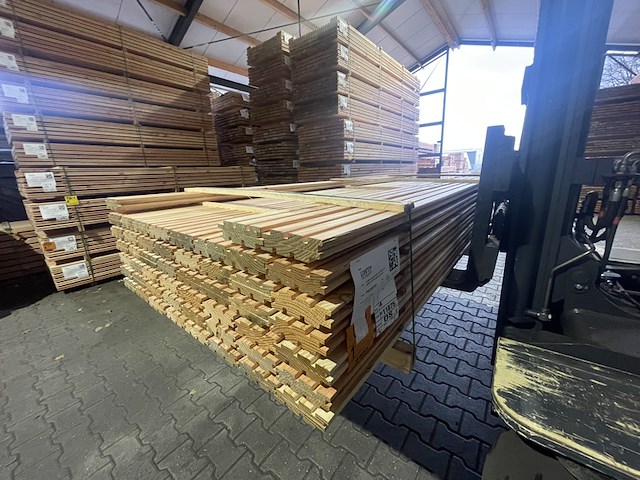 Ca. 102x douglas design- triple- deens profiel, 22x142mm, lengte 300cm - afbeelding 4 van  4