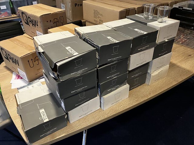 Ca. 102x theelichthouders, yong, clear - afbeelding 2 van  3