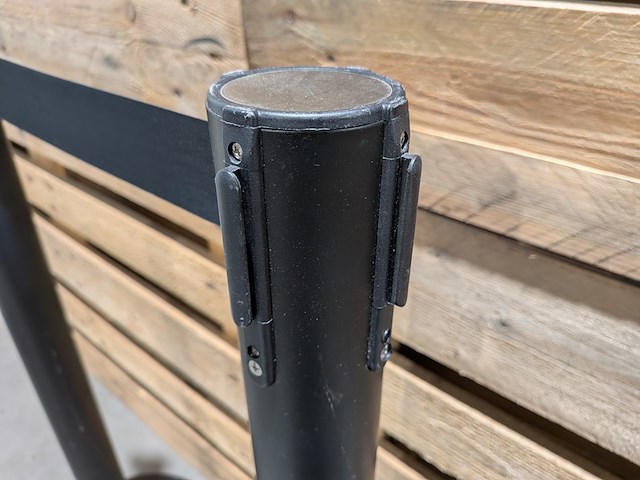 Ca. 103x afzetpaal met trekband - afbeelding 4 van  10