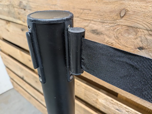 Ca. 103x afzetpaal met trekband - afbeelding 5 van  10