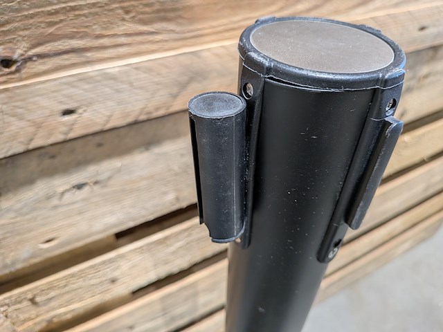 Ca. 103x afzetpaal met trekband - afbeelding 6 van  10