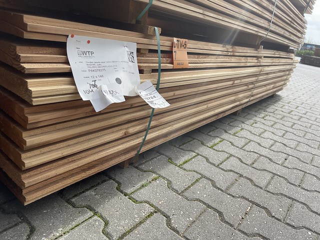 Ca. 104x douglas zweeds rabat, 21x160mm, lengte 300cm - afbeelding 4 van  4