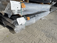 Ca. 105x channelsiding zwart gecoat, 18x140mm, lengte 300cm - afbeelding 4 van  4