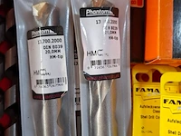 Ca. 105x diverse boren met ca. 15x adapter o.a. bahco, bosch - afbeelding 8 van  12