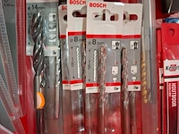 Ca. 105x diverse boren met ca. 15x adapter o.a. bahco, bosch - afbeelding 12 van  12