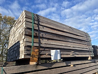 Ca. 105x massaranduba regels fijnbezaagd, 40x60mm, lengte 200cm - afbeelding 4 van  4