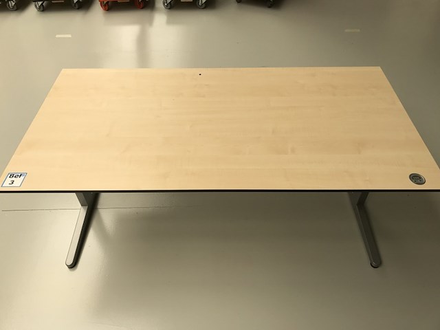 Ca. 107x bureau, ahrend, lichte houtkleur - afbeelding 2 van  11