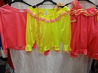 Ca. 107x carnaval feestkleding neon - afbeelding 2 van  6