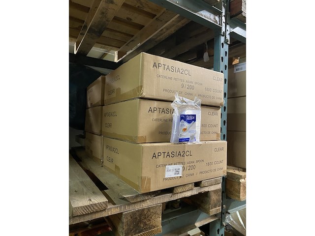 Ca. 10800x fingerfood - amuselepels verpakt per 50 stuks, transparant - afbeelding 1 van  3