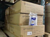 Ca. 10800x fingerfood - amuselepels verpakt per 50 stuks, transparant - afbeelding 1 van  3