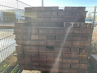 Ca. 108x angelim pedra balken fijnbezaagd, 55x105mm, lengte 31/160cm, 76/190cm - afbeelding 3 van  3