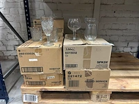 Ca. 108x glazen, libbey