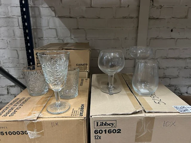 Ca. 108x glazen, libbey - afbeelding 2 van  6